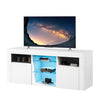 LED TV Stand High Gloss 120CM TV Stands Cabinet Units TV Entertainment Storage