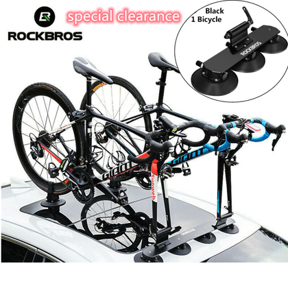 RockBros Car Roof Rack Carrier Bicycle Suction Car Roof-top for MTB Road Bike QR