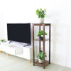 2-Tier Console Table End Side Sofa Side Table Bonsais Plant Stand Display Decor