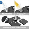 4PCS Outdoor Umbrella Cantilever Parasol Base Stand Sand Water Filled Weights