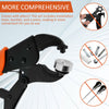 153Pcs Snap Fasteners Kit with Adjustable Pliers Heavy Duty Snap Fasteners brrRv