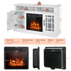 Fireplace TV Stand for TVs up to 55 Inches With 1400W Electric Fireplace Insert