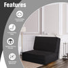 3 IN 1 Folding Lazy Floor Couch Sofa Adjustable Sponge Lounge Mattress Bed