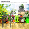3x Metal Plant Pot Stand Flower Display Shelf Garden Balcony Outdoor Indoor