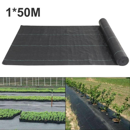 Heavy Duty Weed Control Fabric Membrane Garden Ground Cover Mat Landscape 100gsm