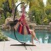 Hammock C Frame Stand Hanging Chair Outdoor Indoor Hammock Construction Stand
