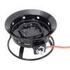 Outdoor Camping Gas Fire Pit Portable Fire Bowl Heater with Lava Rocks Regulator