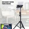 Retractable Floor Stand Tablet Tripod Mount Holder For iPad 4.7-12.9 inch Tablet