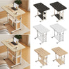 Adjustable Mobile Laptop Table Notebook Desk Sofa Bed Tray Computer StorageShelf