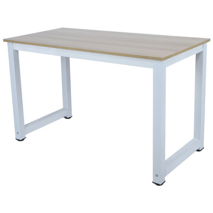 Modern Walnut Wooden Computer Table Home Office WorkStation Study PC Laptop Desk