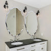Decorative Wall Mounted Mirror HD Bathroom Mirror Bedroom Hallway Entryway Mirro