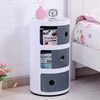 Corner Storage Cabinet Table Side End Stand Bedroom Bedside Storage Furniture
