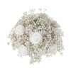 Artificial Rose Hydrangea Flowers Bouquet Leaves Balls Wedding Home Garden Decor