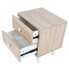 Chic Bedside Unit Tables Drawers Cabinet Storage Drawer Wooden Nightstand UK