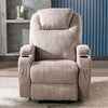 Electric Riser Heated Armchair Power Lift Chair Massage Cinema Recliner Beige