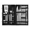 Stainless Steel BBQ Grill Tools Set Utensils 26 Accessorie Outdoor Grilling Gift
