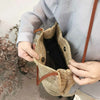 Ladies Summer Straw Bag Rattan Wicker Handbag Crossbody Tote Beach Shoulder Bag