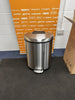 Brushed SS 50 LITRE 13.2 Gallon Soft-Close Bin with Foot Pedal RRP £79.99