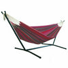 8.53ft PORTABLE SWINGING HAMMOCK FREE STANDING GARDEN OUTDOOR WITH METAL STAND