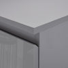 High Gloss Chest of Drawers Tall Wide Bedside Table Cabinet Bedroom Furniture