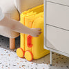 Folding Toys Storage Box on Wheels Lid Container Large Kids Children Play Box UK