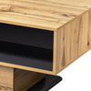 Modern Coffee End Table Wooden Storage Drawer Shelf Living Room Furniture QH