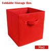 4x 8x Canvas Storage Boxes Foldable Basket Cube Magazine Bookcase Shelving Shelf