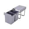 30L/40L Recycle Bin Pull Out Kitchen Cabinet Cupboard Waste Bin Integrated 430mm