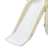 Toddler Slide and Swing Set 4 in 1, Kids Playground Climber Swing Playset Beige