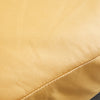 Faux Leather Sofa Armchair Couch Living Room Metal Leg 1/2 Seaters Yellow Brown