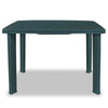 3 Sizes Outdoor Garden Table Plastic Anthracite Weather Resistant Furniture