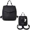 Black Quality Womens Backpack Ladies Handbag Girls School Bag