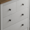SALE Chest of Drawers 5 Drawer Sideboard Clothes Bedroom Storage Furniture White