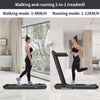 LED Display Folding Electric Walking Running Machine Treadmill Fitness QR