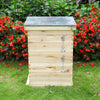 Wooden Langstroth Beehive Honey Bee Hive Frames House Pro Beekeeper Tool Kits UK