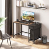 Computer Desk, Home Office Workstation w/ CPU Stand and Storage Drawer
