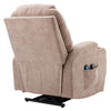 Electric Riser Heated Armchair Power Lift Chair Massage Cinema Recliner Beige