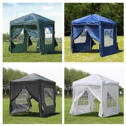 2x2m Pop-up Gazebo Waterproof Outdoor Garden Marquee Canopy party Tent Sidewall