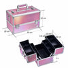Extra Large Vanity Train Case Beauty Box Make up Jewelry Cosmetic Storage Box