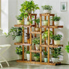 Higher Widen 115cm Height Wood Plant Stand Shelf Bonsai Artworks Exhibition Rack