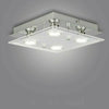 Round Square LED Ceiling Light 3/4 Gu10 Fitting Ceiling Spotlight Kitchen Lights