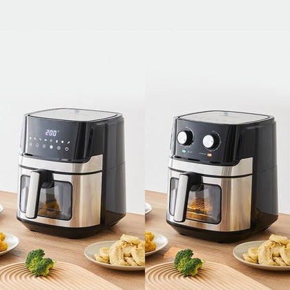 Air Fryer 6.5L Power Oven 1700W Cooker Oil Free Kitchen Frying Digital LED