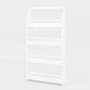 Kids Bookcase Wall-mounted Bookshelf Display Storage Rack With 4 Tier Shelves
