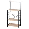 4-Tier Wooden Kitchen Microwave Oven Bakers Rack Stand Shelf Storage Organiser