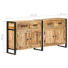 Sideboard 172x35x80 Solid Wood K7A7