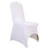 10-100X Soft Wedding Chair Cover Slipcover Seat Protector Plain Home Dining Room