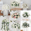 Artificial Flower Bouquet Ball Wedding Table Pedestal Road Lead Outdoor Decor