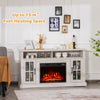 Fireplace TV Stand for TVs up to 65 Inches With 2000W Electric Fireplace Insert