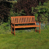 3 Person 150cm Wide Traditional Wooden Garden Bench Seat