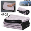 4 x LARGE ABSORBENT CLEANING AUTO CAR DETAILING SOFT CLOTHS WASH TOWEL DUSTER
